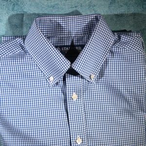 Blue Checkered Button Down